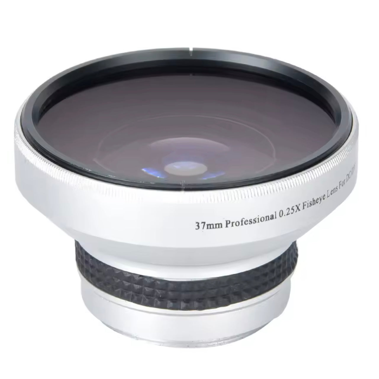 37mm Fisheye & Macro Lens 2-in-1 – 0.25x Wide Angle Adapter – Lightweight Video Camera Lens