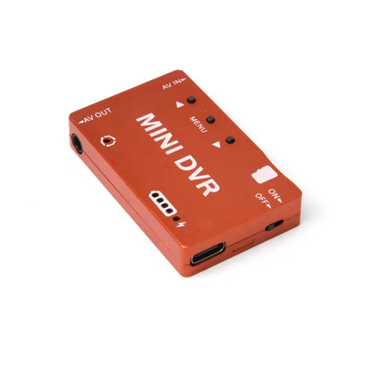 MiniDVR FPV Recorder – Compact Tapeless Video Recorder for Camcorders – AVI Output, Built-In Battery